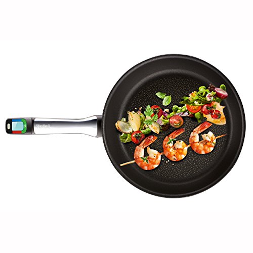 Tefal E55106 My Cooking Guide Pfanne, induktionsgeeignet, mit Modul zur Temperaturüberwachung, 28 cm - 2