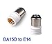 Produktbild 2x B15/BA15D Auf E14 Adapter Lampenfassungen Glühbirnen Konverter Halter Neu DE