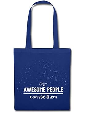Einhorn Awesome People See Them Stoffbeutel von Spreadshirt®
