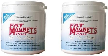 (2 Pack) - Swiss Health - Fat Magnets Plus 450mg SH-FM200 | 200's | 2 PACK BUNDLE