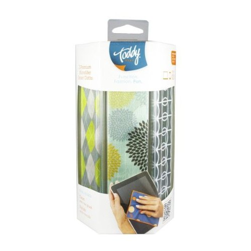 Preisvergleich Produktbild Toddy Gear 25X73501 Reinigungstuch James / Pommery / Fellini (3er Pack)