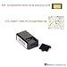 Mini GSM Spy Bug + GPS Tracker -Voice Activated Call Back function | Real Time Audio / Location Monitoring | Clear Sound Spy Equipment – Settable Audio Sensitivity Sensor + Signal Indicator