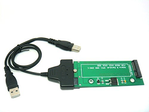 18PIN zu SATA Adapter mit USB-SATA-Kabel für Sandisk sdsa5jk ADATA XM11 SSD von Asus UX31 UX21