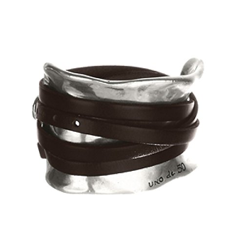 UNO DE 50 Armband Versilberter Edelstahl Damen Ibiza PUL0227MAR L