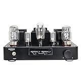 * Sonido de alta calidad: el amplificador de tubos GemTune GS-02M tiene un tono bien balanceado y colorido con bajos, medios y agudos muy definidos, compatible y puede funcionar bien con la mayoría de los altavoces, especialmente perfecto para reproducir voces, sinfonía y música clásica. Definitivamente una buena opción para los audiófilos.