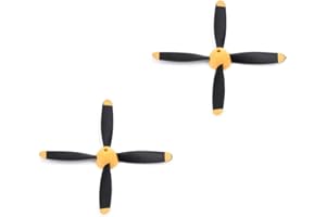JIAFANRC Elica Set completo con 4 pale P7610509 per VOLANTEX RC 761-5V2 Blu P51 Mustang WWII Aereo, 2 set