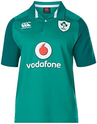 Canterbury Ireland Official 17/18 Men's Rugby Short Sleeve Home Classic Jersey
