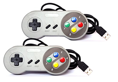 Preisvergleich Produktbild Retro GamePad SNES Style USB für PC Classic Controller