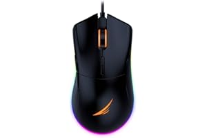 FlowUP Challenger USB Souris Gamer RGB, 7 Boutons Programmables, Capteur 12400 DPI