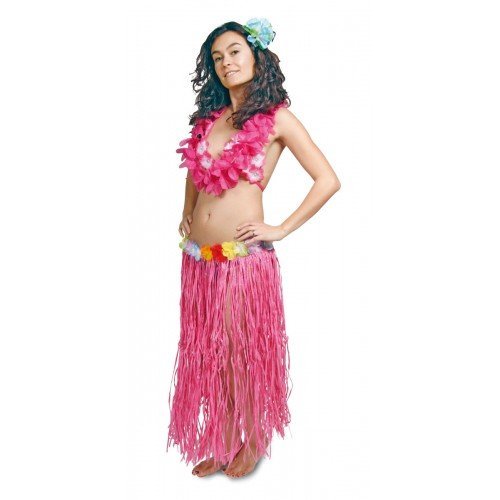 Preisvergleich Produktbild Hawaii Lei Skirt Pink 80cm by CC