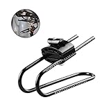 Top-Qualität: Der Fahrrad-Stoßdämpfer ist aus hochwertigem Federstahl mit hoher Härte und guter Zähigkeit gefertigt. Er ist abriebfest, rostfrei und schwer zu verformen.