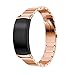 Produktbild Hunpta@ Mode Sport Edelstahl Armband mit Metallverbindern für Samsung Gear Fit2 Pro(180 mm) (Roségold)