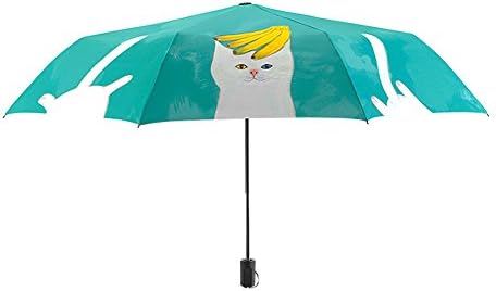 WJCGX Student 30 Percent Windproof Umbrella Outdoor Fashion Sun Shade UV Umbrella Cute Small Fresh Rain Umbrella