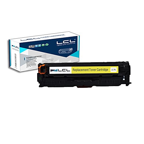 LCL (TM) 312A CF382A(1er Stück, Gelb)Toner kompatibel für HP Color LaserJet Pro M476dn MFP/M476dw MFP/M476nw MFP