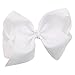 Oyedens Big Bow Hairpins Hair Clips for Children Kids Girls Hair Accessories (White)