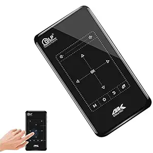 Dkian 4K Mini Projector Android 6.0 Smart DLP Projector (RAM1G+ROM8G) WiFi Bluetooth4.1 for 1080P Home Cinema Portable 3D Video Beamer