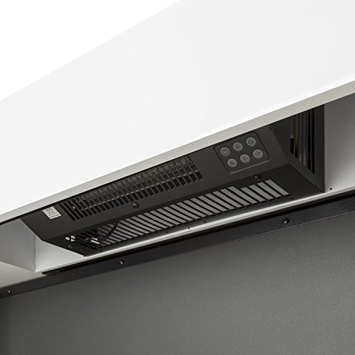 Klarstein Studio-2 Elektrokamin Kaminofen (2000 Watt Heizlüfter, Flammensimulation, große Front, LED-Beleuchtung, Fernbedienung) weiß - 4