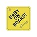 Dreambaby Baby On Board Sign (Yellow)