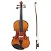 Produktbild AITU Violine Violine Natürliches Akustisches Holz Fichte Flamme Ahorn Furnier Anfänger Und Fall Rosin Wiper Geschenk
