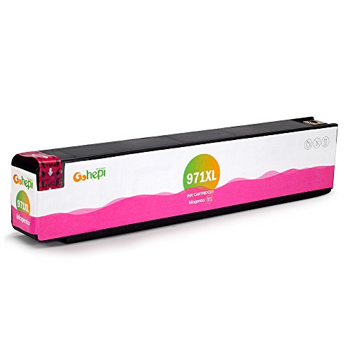 Gohepi 970XL/971XL Kompatibel für Druckerpatronen HP 970XL 971XL, 2 Schwarz/Blau/Rot/Gelb 5er-Pack Arbeiten mit HP Officejet Pro X576dw X451dw X476dw X551dw X451dn X476dn Patronen - 6