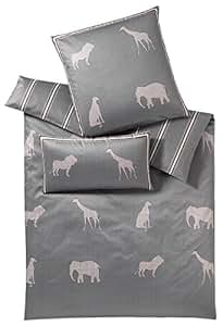 Elegante Barbara Schoneberger Mako Satin Bettwasche Savanne Platin