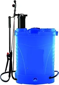 Crown Super 2 in 1 Hand Cum Battery Operated Knapsack Garden Sprayer (Capacity: 16 LTR) 12V/8Ah