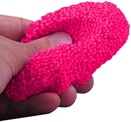 Slime Toy , Dorame Snow Mud Fluffy Floam Slime Scented Stress Relief No Borax Kids Toy (1, red)