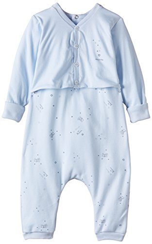 Absorba Boutique Baby Boys 0-24m OVERALL Clothing Set, Blue (Ciel 41), 3-6 Months (Manufacturer size: 6 Months)