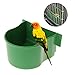 Produktbild FURU Bird Futternapf Zum Aufhängen, rund Unterseite Hamster Parrot Trinken Speisen Utensilien Aviculture Schüssel Gerät