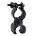 Produktbild Erduo Fahrrad Leuchtturm Mountainbike Lampenfassung Scheinwerfer Leuchtturm Sound Taschenlampe Clip Feste Halterung Auto Clip Reiten - Schwarz