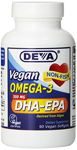 Deva - Vegan Omega-3 DHA-EPA 300 mg - 90 Vegan Gélules