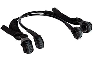 Mystic Watersports - Surf KiteSurf & Windsurfing Harnessline Pro Vario 28-34 Black - Non swing set - Equinox 6mm rope