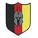 Produktbild 2AFTER1 Spartan Germany Flag Deutschland Flagge PVC Rubber Morale Tactical Molon Labe Touch Fastener Patch