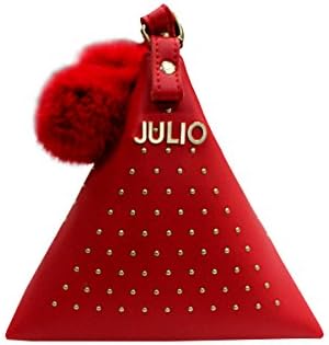Julio line woman pochette wrist with pendant fur decoration
