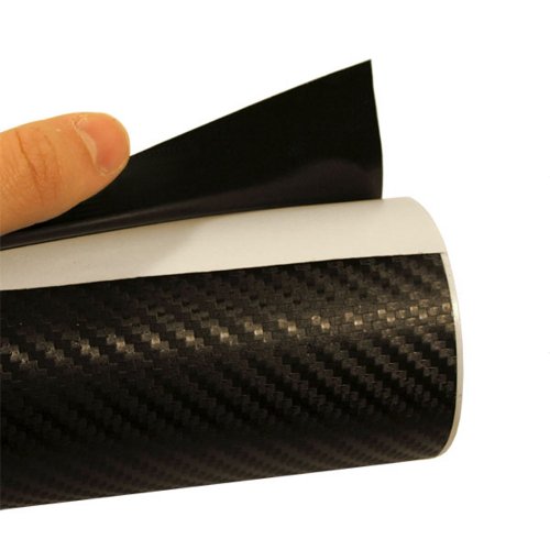 Mauk 1466 Carbonfolie, 0.5 x 1.52 m, matt-anthrazit / schwarz - 2