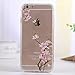 Price comparison product image iGrelem® iPhone 6 6s Case [ with Free Tempered Glass Screen Protector ], Ultra Thin TPU Soft Cover for Apple iPhone 6 4.7'', Colorful Pattern Design Jelly Protective Case for iPhone 6 4.7 Inch - Flowers, #15