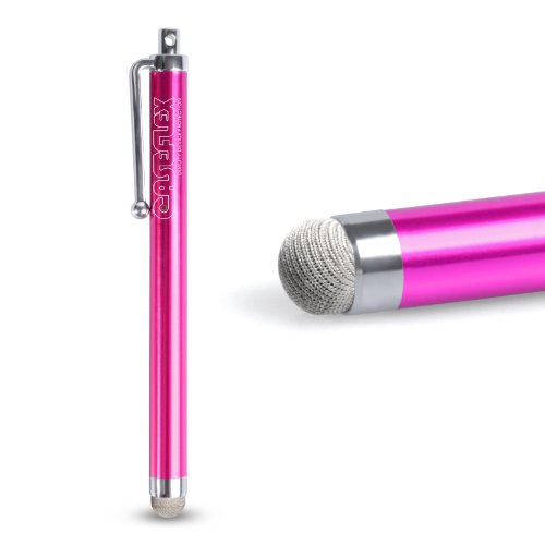 Caseflex Samsung Galaxy Tab S2 9.7 Griffel Stift Mit Mikrofaser Spitze - Dunkelrosa