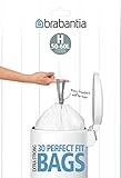 Brabantia Bin Liners, Size H, 50-60 L - 30 Bags