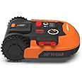 WORX Landroid M700+ WR167E Robot Lawn Mower for medium gardens up to 700m2/Cut to edge Automatic robotic lawn mower with app control, wifi