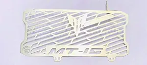 Zimba FRONT RADIATOR SILVER GRILL FITING FOR YAMAHA MT-15