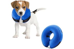 Emwel Inflatable Pet Protection Cover Washable Protective Collar for Small dog and Cat - Small