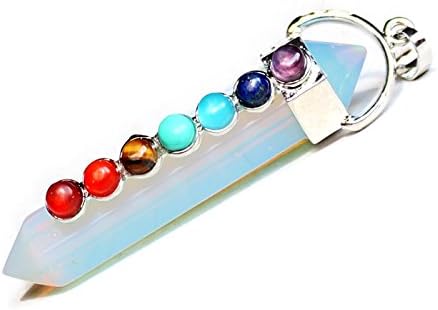 Gorgeous Quartz Crystal Healing Stones Point Chakra Cut Gemstone Natural Stone Pendants for Necklace Jewelry Making