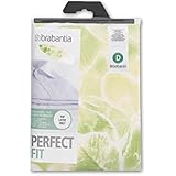 Brabantia – Funda para tabla de planchar de "Selección de la naturaleza, algodón, multicolor, tamaño D