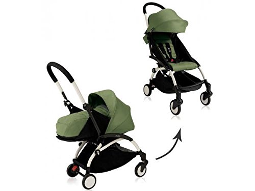Preisvergleich Produktbild Poussette Yoyo+ complète cadre blanc habillages 0+ et 6+ peppermint