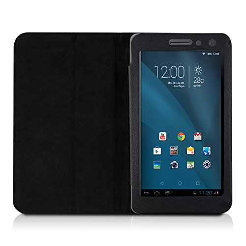 kwmobile Hülle für Huawei MediaPad T1 7.0 / Honor Play Tablet T1 – Tabletcover Slim Case Tablet Schutzhülle – Smart Cover Tabletcase Schwarz - 4