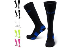 COMPRESSION FOR ATHLETES CFA Calze A Compressione Di Alta Qualità | Calze Elastiche Sportive Per Circolazione, Vene Varicose, Gravidanza, Antitrombo, Ciclismo, Running | Made In EU FOR ATHLETES, Calze a Compressione di Alta Qualità, Made in UE