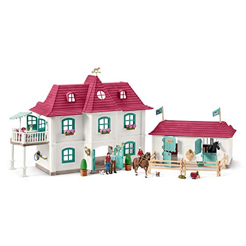 Schleich 42416 - Großer Pferdehof mit Wohnhaus und Stall - 3