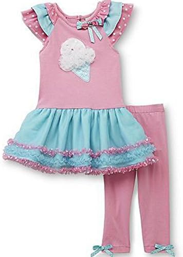 Rare Too Baby Girls' Outfit Pink türkis rosa