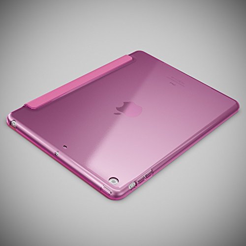 Apple iPad Air 1 Hülle Smart-Case von NICA, Ultra-Slim Cover Dünne Tablet Schutzhülle, Kunst-leder Hardcase Multi-Ständer Tasche, Display-Schutz & Backcover Flip-Case Klapphülle Sleeve – Pink - 4