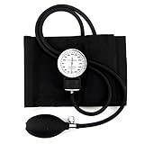 Professional Aneroid Sphygmomanometer Cuff Blood Pressure Meter Monitor with Zipper Bag -